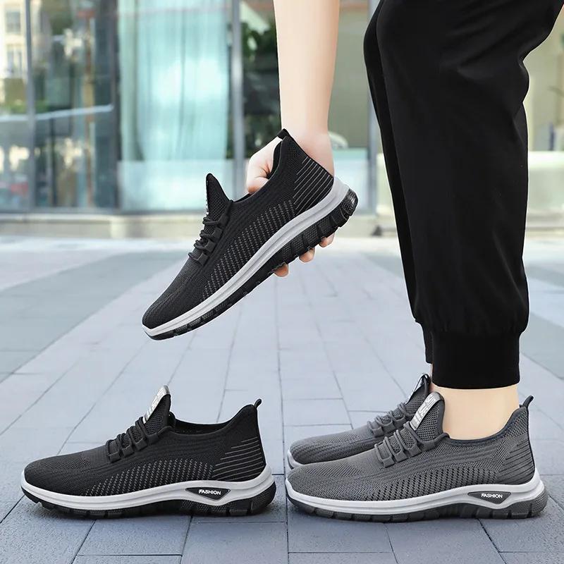 Men's Running Shoes Men's Sneakers Breathable Mesh Shoes Breathable Men Running Shoes Lightweight Sneakers Outdoor Men's Sneaker