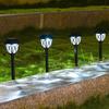 2PCS Solar Yard Lights Bright Lawn Lights Outdoor Waterproof Led Solar Pathway Lights Landscape Path Lights