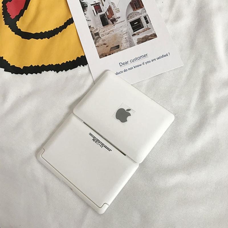 Newborn Photo Props Plastic Laptop Baby Photoshoot Props for Infant Boys or Girls Foldable Mirror for Make-up Durable