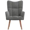 Relax Armchair Dark Grey Velvet