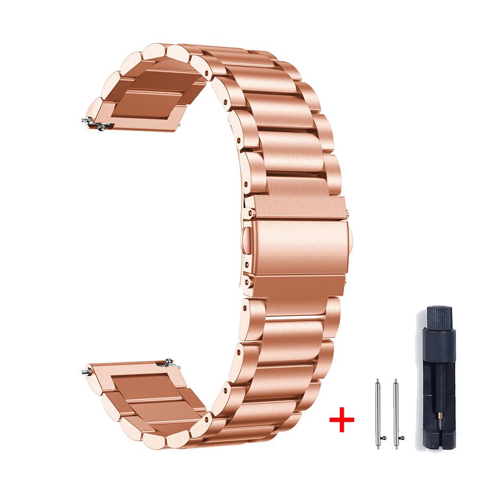 Metallarmband für HUAWEI GT 3 2 Pro 46mm Runner SE 43mm 42mm Edelstahl-Geflechtband für HUAWEI WATCH Buds Armband