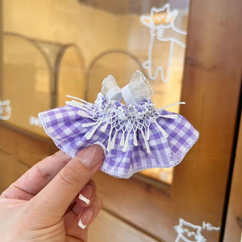 

Милые аксессуары для платья принцессы Модные платья Юбка для 15-сантиметровой хлопковой куклы/для кукол-айдолов EXO фиолетовый