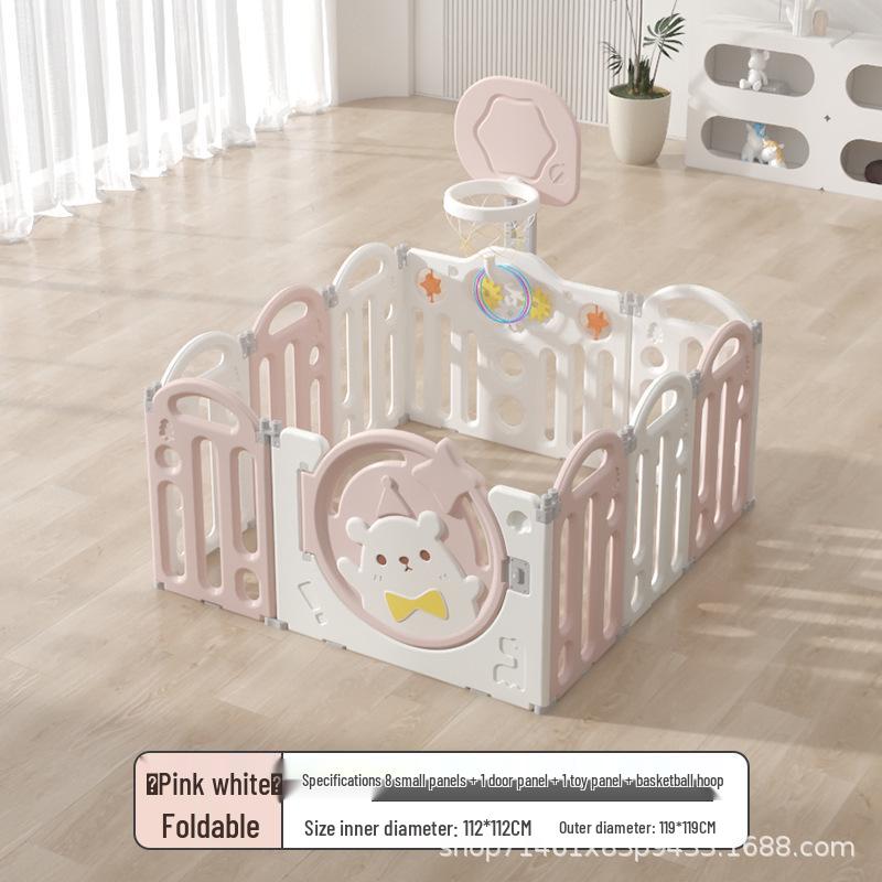 Indoor Safety Playpen & Crawling Mat for Babies: Anti-Fall Playground & Learning Fence