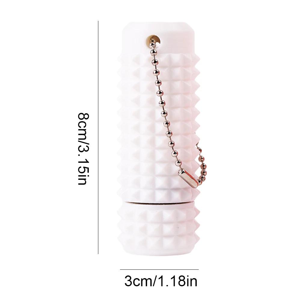 3D Printed Little Spiky Sensory Roller Toys Stress Relief Spiky Stim Tactile Keychain Mini Grippie Fidget Toys Keychain Pendant