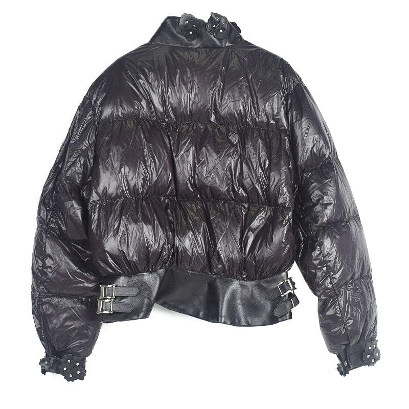 Xitao Damenmode Einfarbiger, lässiger Daunenmantel ZLL1903