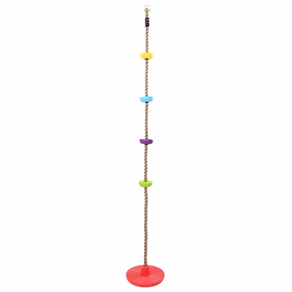 Multi Colored Climbing Rope 30 x 30 x 200 cm Plastic