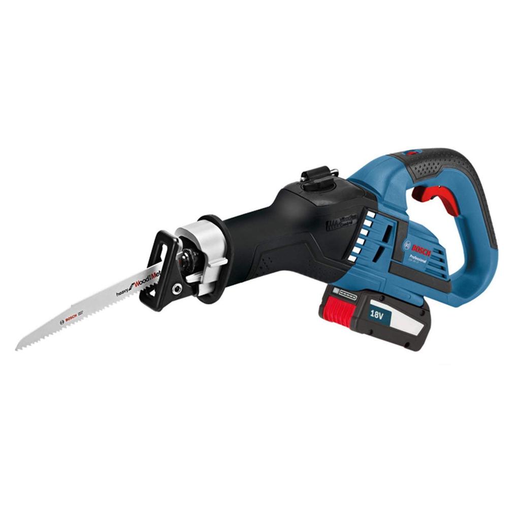 Bosch Professional 18V Cordless Saber Saw Carrying Case (8.0Ah, Charger, Included) GSA18V-32N