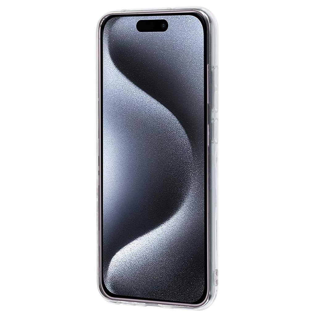 For iPhone 16 Case Pattern Printing Flexible TPU Mobile Phone Cover