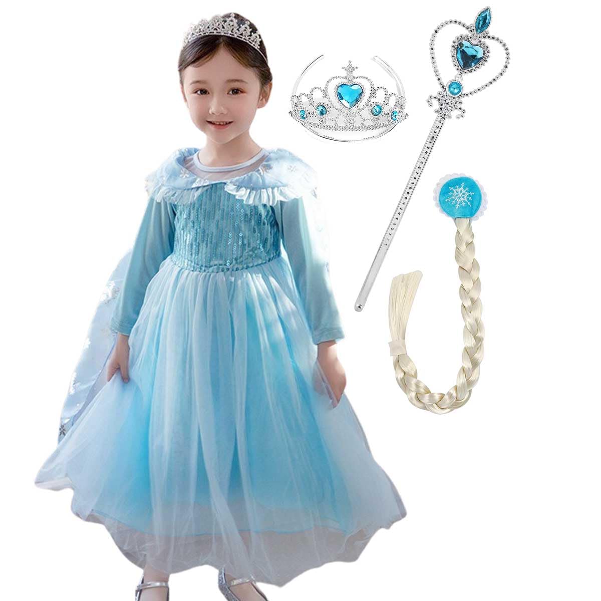 [monoii] Princess Dress Children s Costume Cosplay Kids Halloween Princess Costume Fancy Dress Girls