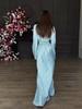 Elegant Long Sleeve V-Neck Dress - Beautiful, Sexy, Smooth, European and American Style (2025 Collection)