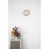 Lemnos Analog Wall Clock, Natural Oak Wood, ClockB Small, YK24-15