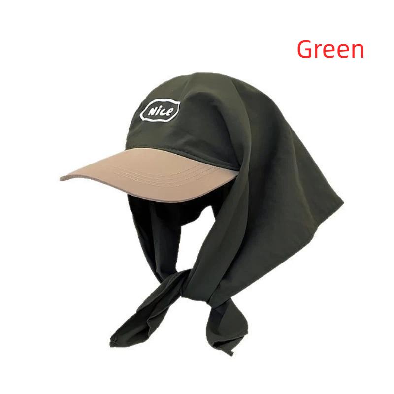 1Pcs Spring Summer Casual Sport Cap Adult Bandana Baseball Cap For Woman Men Outdoor Visor Hat With Adjust Headscarf