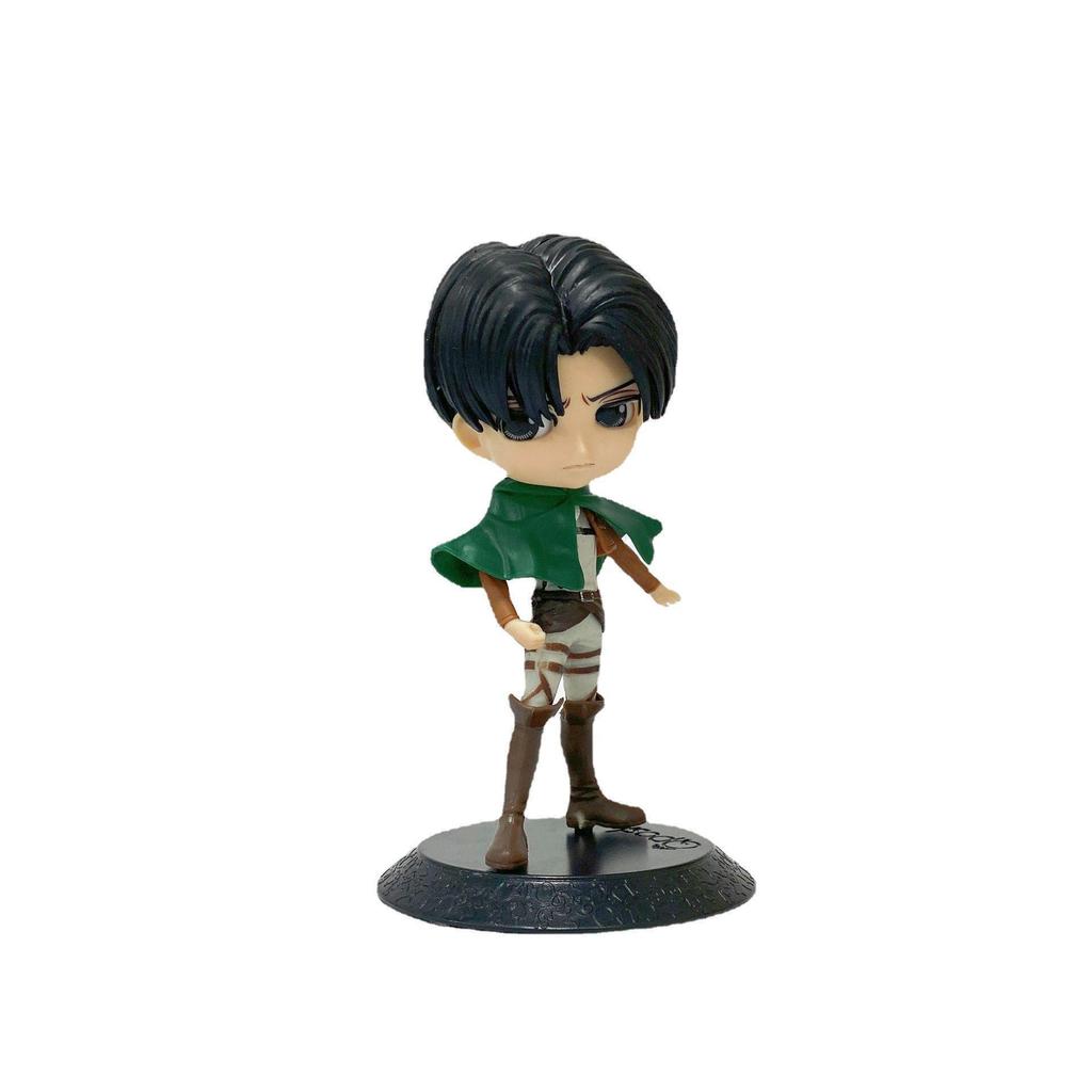 Attack On Titan Pvc Collectible Figure With Articulated Design For Anime Fans And Desktop Decoration