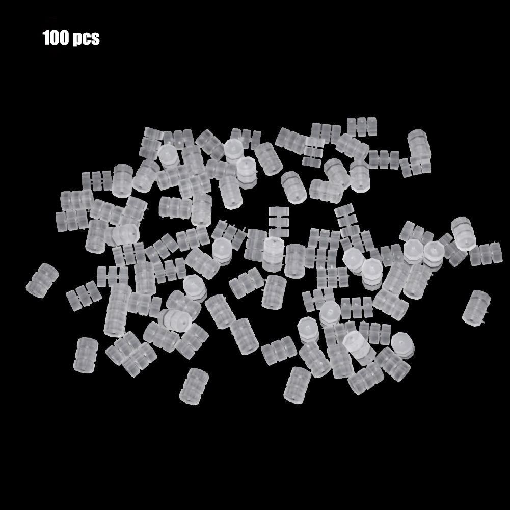 100pcs Bicycle Silicone Brake Gear Cable Frame Wrap Protector O Ring Donuts Bike Accessories