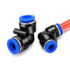 Auxiliary Accessory Push In Tube Material Hose Quick Fittings Pneumatic Connector Pipe Connector