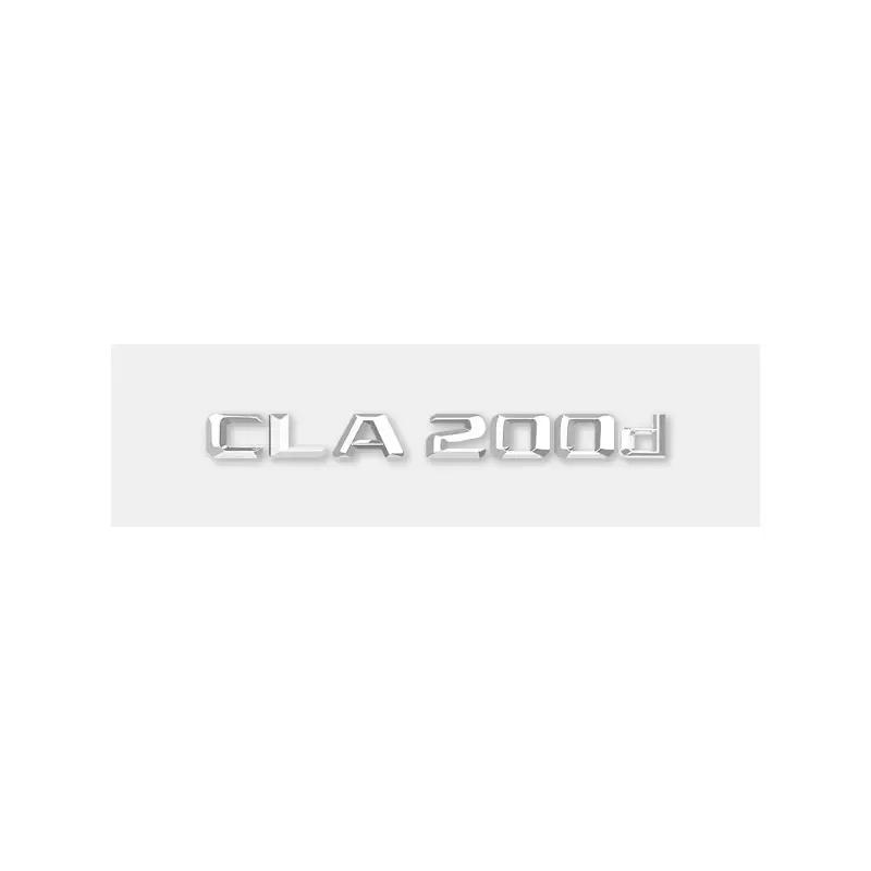 CLA45 CLA200 CLA250 CLA200d Letter Car Sticker for Mercedes Benz CLA Class Refit Rear Boot Trunk Displacement Label