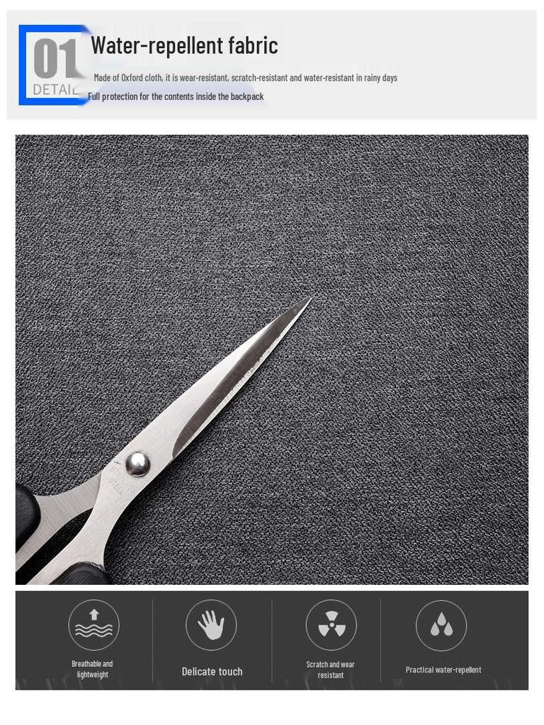 Módní velkokapacitní multifunkční batoh na notebook pro studenty a dojíždějící