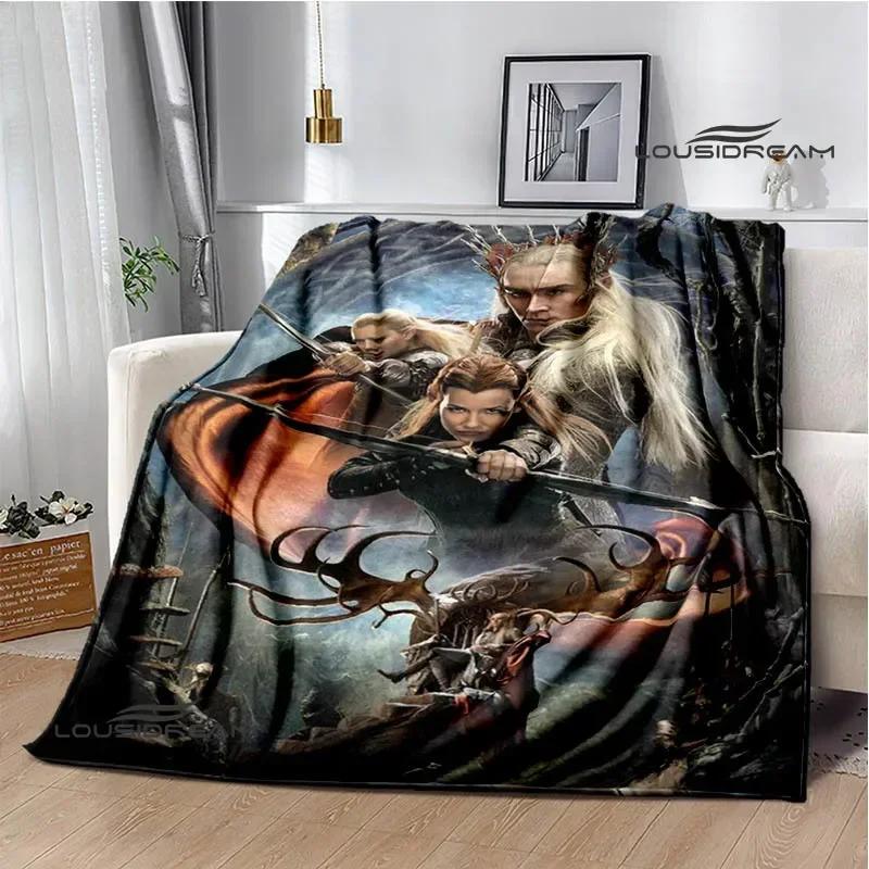 L-Lord of the Rings printed blanket Warm Flannel Blankets Soft and Comfortable Home Travel Blanket bed linings Birthday Gift