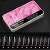 550PCS Oval Shape French Nail Dual Forms Almond Shape Coffin Shape Acrylic Nail Art Mold T-shaped Nails Square Shape
