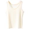 Yiershuang Lyocell Women's Tank Top Sleeveless Wide Strap Loose Breathable Vest