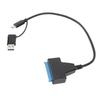Type C A USB3.1 to SATA Adapter Cable Quick Access Support UASP USB Powered USB 3.1 to 2.5 Inch SATA Hard Drive Adapter