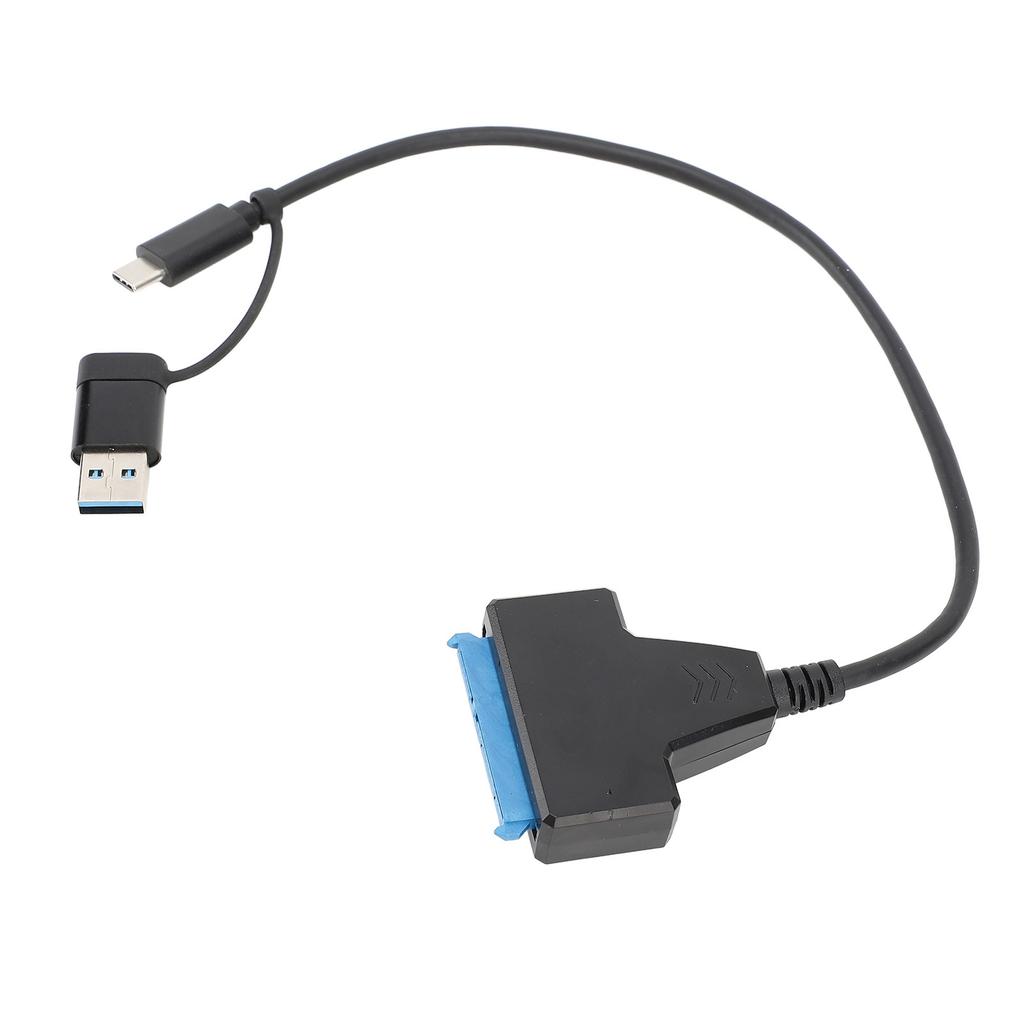 Type C A USB3.1 to SATA Adapter Cable Quick Access Support UASP USB Powered USB 3.1 to 2.5 Inch SATA Hard Drive Adapter