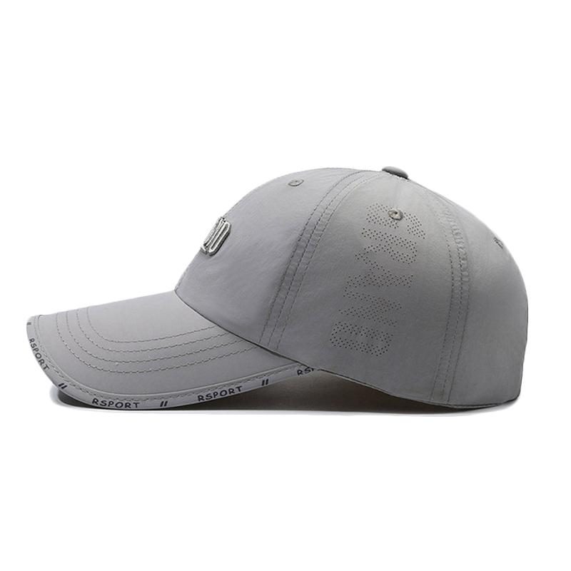 Women Summer Baseball Cap Breathable Lightweight Quick-Drying Hat Embroidery Outdoor Sports Sunscreen Hat for Men