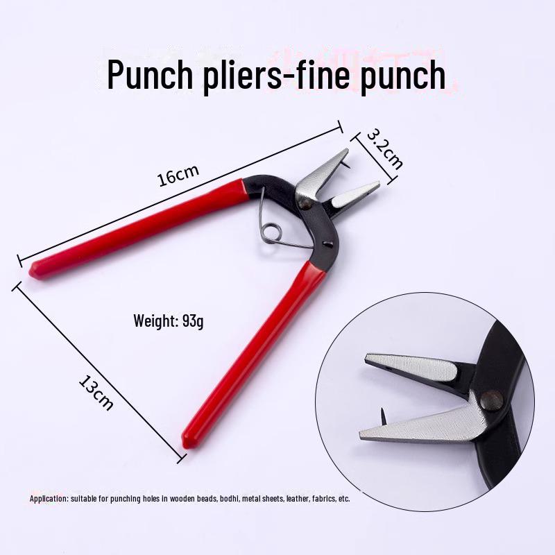 DIY Jewelry Needle-Nose Pliers: Handmade Accessory Tool for Bracelets, Necklaces, and Pearl Stringing.