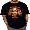 Oficjalna koszulka unisex Motorhead Inferno Merch zespołu, Czarna, Duża