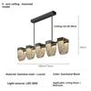 Lámpara de Araña de Cristal Cromado de Lujo Lámparas de Techo Led para Villa Sala de Estar Comedor Dormitorio Decoración del Hogar Posmoderna
