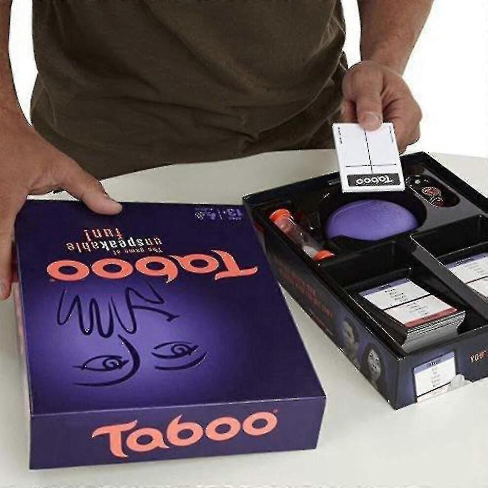 Taboo Game Classic Hourglass Timing Family Board Game