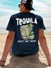 Men's Fashionable Printed Loose Short Sleeve T-Shirt Exquisite Design Essential for Summer Easy To Match Showcase Your Style