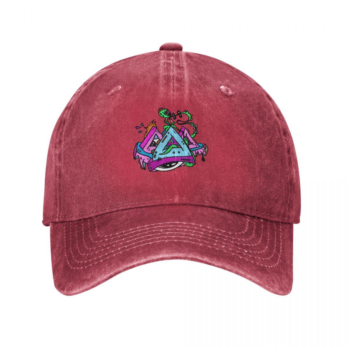 Wakaan Wonky Eye Logo Baseball Cap hiking hat Rave Visor Beach Women Unisexs