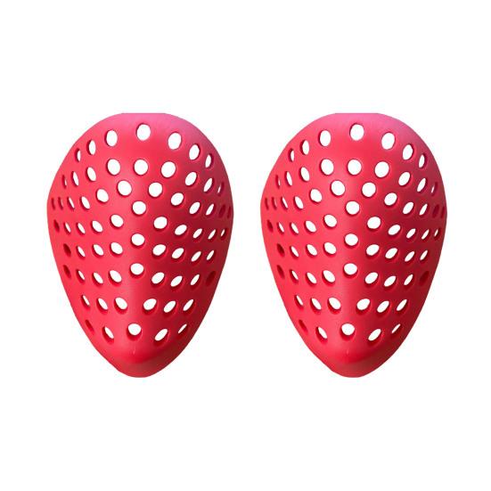 Yousheng 2 Peças Silicone 3D Máscara Facial Homens Mulheres Adultos Protetor Facial Suporte Interno com Orifícios Respiráveis Adereços Acessórios para Festa Cosplay