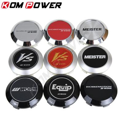 4 SZT. Średnica zewnętrzna 68 MM / Średnica wewnętrzna 64 MM Dekielek Środkowy Felgi WORK EMOTION EQUIP MEISTER VS Emblemat Dekielek Felgi Dekielek Piasty Koła
