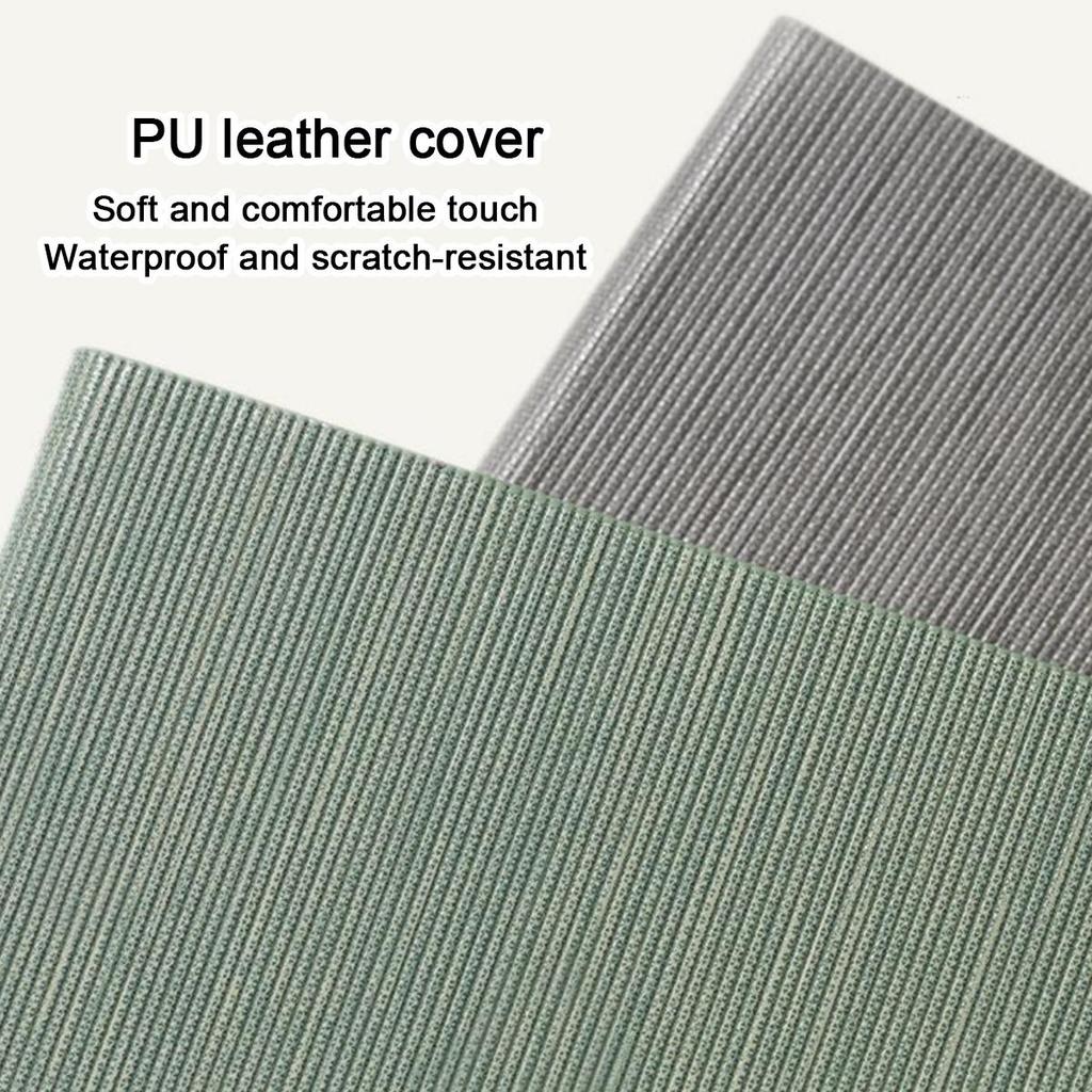 A5 leather buckle business notebook, work meeting record book, subject notebook, thickened student diary, souvenir, 100 sheets 200 pages