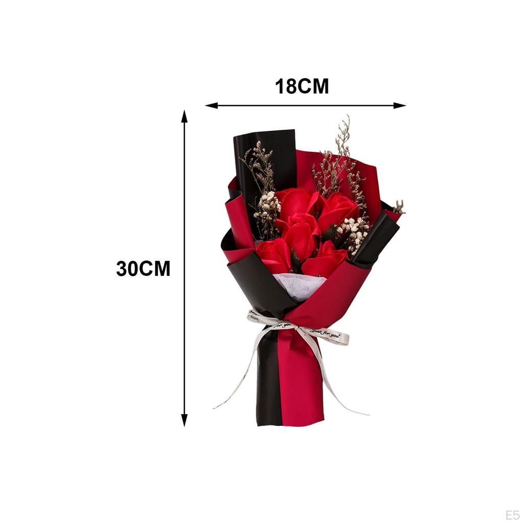 Floral Soap Bouquet Gift Set for Elegant Occasions