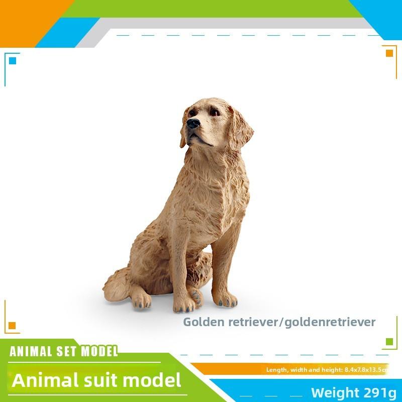 Kids Faux Heart Dog Pvc Animal Figurine For Kids Room Decor And Learning