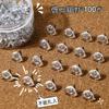 Heart Shaped Push Pins (100 Pack), Decorative Thumb for Bulletin Boards, Cork Boards, Crafts