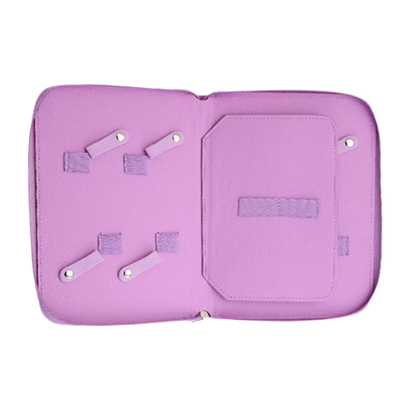 Чехол для хранения инструментов для груминга питомцев, чехол для ножниц для парикмахера фиолетовый