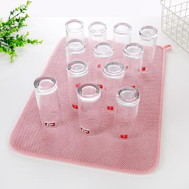 Microfiber Quick-Drying Kitchen Placemats & Coasters for Pots, Bowls, Cups, and Utensils