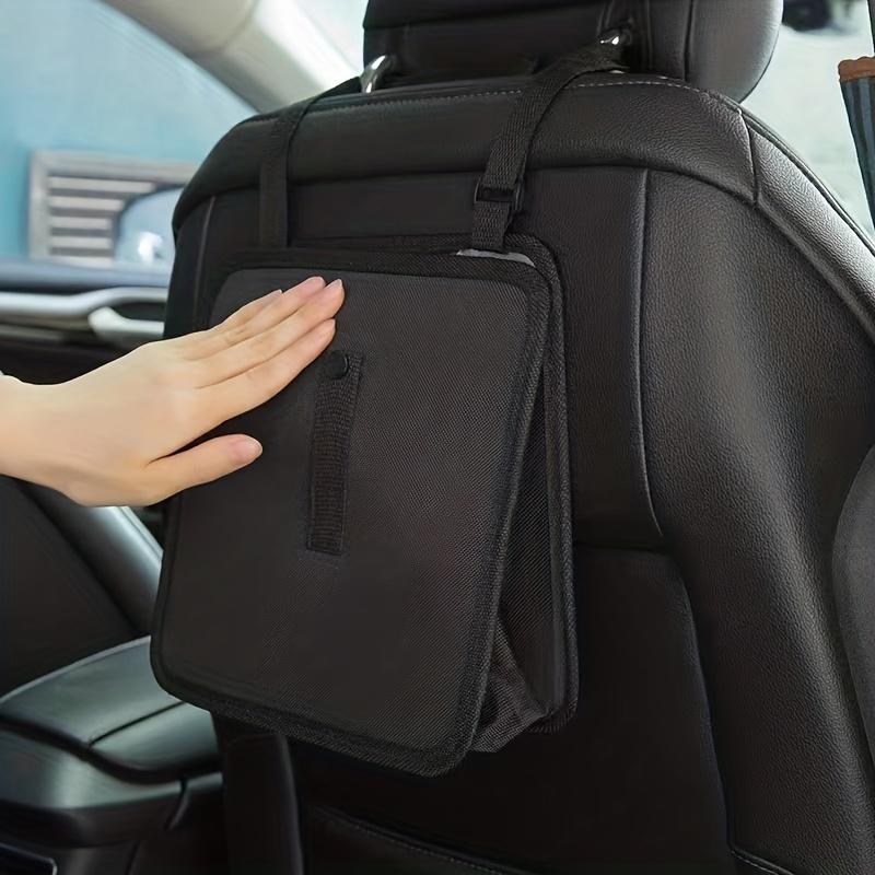 [Foldable Car Trash Can] Large Capacity ZUKMI Foldable Car Trash Can | Oxford Cloth Auto Garbage Bin, Dual-Use Design for Sedan,Jeep, Vans, Minivans