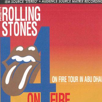 

CD ROLLING STONES - 14 On Fire Tour In Abu Dhabi EVSD6778 XAVEL 2014 Japan Rock Used