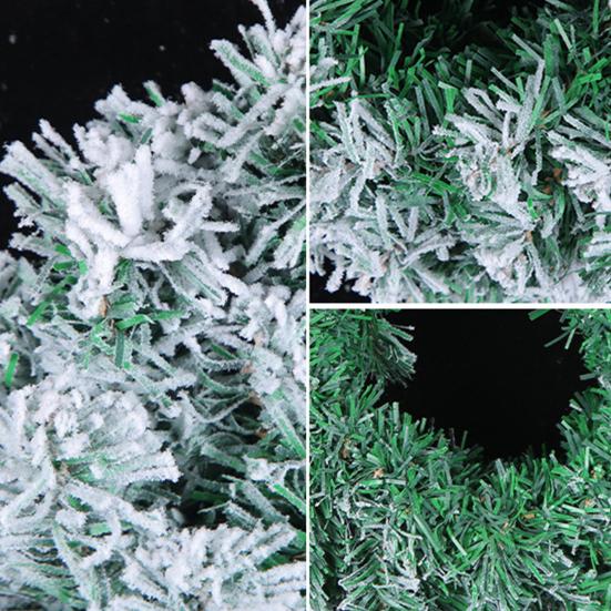 Weihnachts-Türkranz, festliche Girlande, Weihnachtsbaum-hängende Ornament-Girlande, Dekor für Fenster, Haustür, Garten