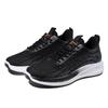 New Men's Casual Shoes Soft Sole Lightweight Breathable Flyknit Shoes Fashion Men's Teenagers Outdoor Running Shoes