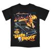 Death Proof T-Shirt und Kinder-T-Shirt Herren Vintage Print Klassisch Quentin Tarantino Fan Stuntman Mike Muscle Car Grafik Kurzarm Sommer Oberteil