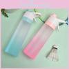 Pc Sports Water Bottle 700ml Matte Finish Durable Outdoor Hydration For Active Use