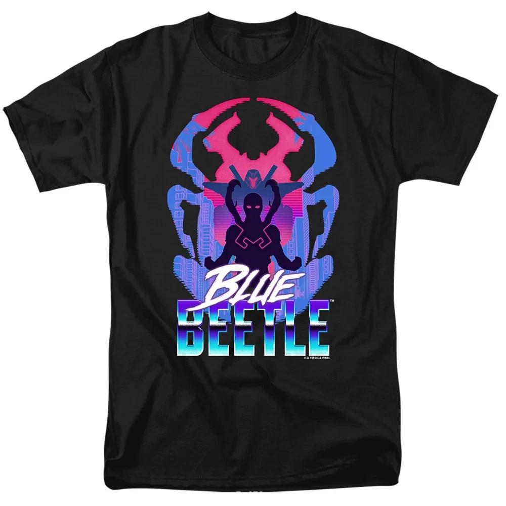 Comics Blue Beetle Black TShirt S