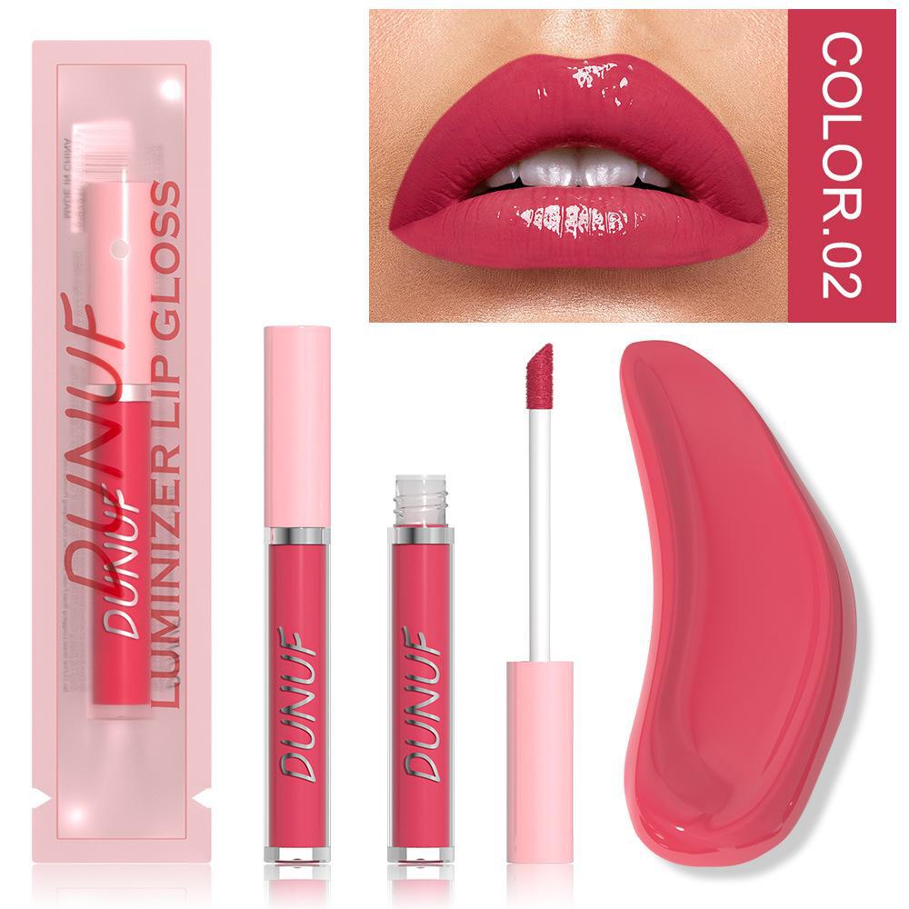 DUNUF 16-Color Moisturizing Mirror Lip Gloss – Easy To Apply, Cross-Border Trade Focused