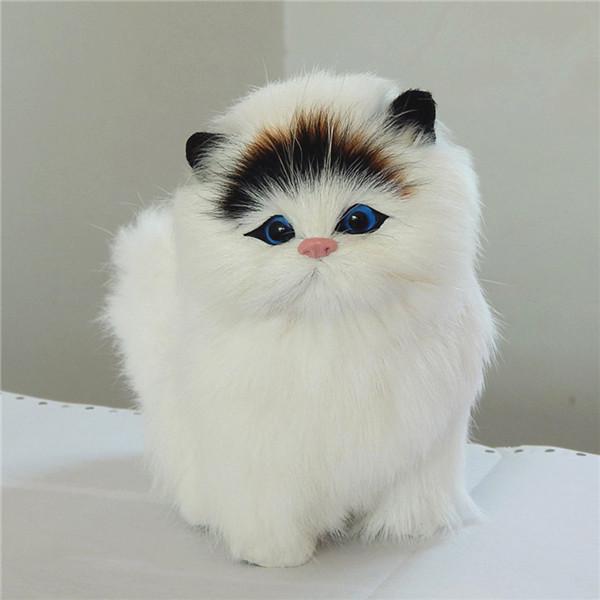 Simulation Sound Cat Stuffed Plush Sounding Cats Toys Soft Electric Cute Simulation Cat Plush Toy